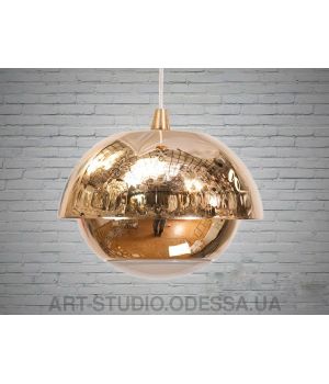 Люстра скандинавский лофт, 10W 8939/1G (хром,золото)