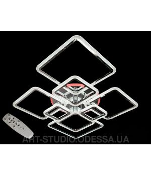 Світлодіодна люстра з диммером, 235W A8160/8HR LED 3color dimmer