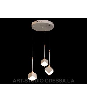 Современная светодиодная люстра, 23W 8122-3Y