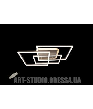 Светодиодная люстра 2001-3A WH (белая, серая)