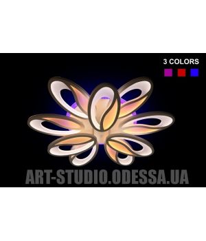 Светодиодная люстра 5565/6+3 color LED  (Белый,Черный,Коричневый,Серый)