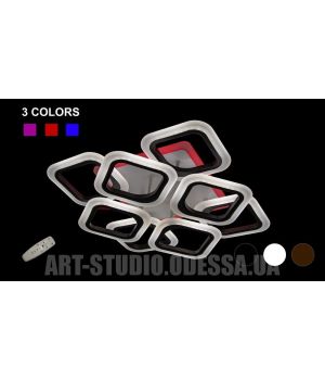 Светодиодная люстра 5588-4+4S Color LED