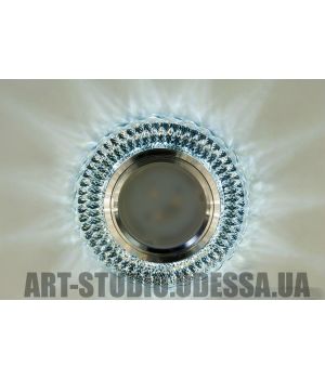 Точечные светильники с LED подсветкой 2108S WH 