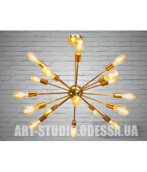 Люстра Loft на 18 ламп WX-18GD 