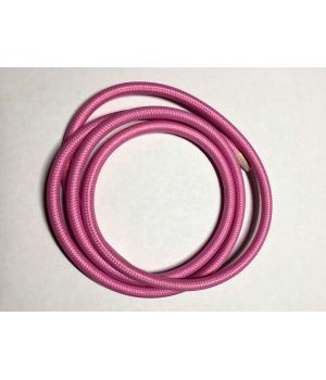 AMP кабель текстильний 2x0.75 pink