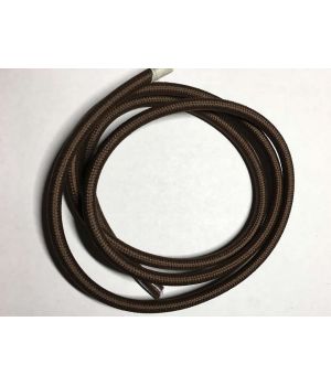 AMP кабель текстильний 2x0.75 brown