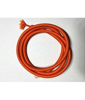 AMP кабель текстильний 2x0.75 orange