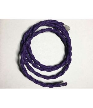 AMP кабель текстильний звитий 2x0.75 purple