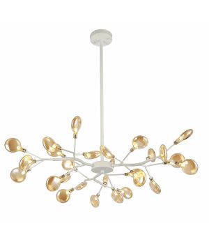 Люстра 918LP447-27 WH+BR