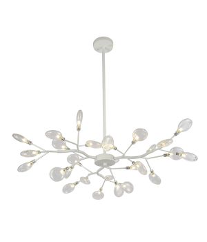 Люстра 918LP447-27 WH+CL