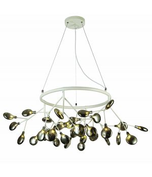 Люстра 918LP263-36 WH+BK