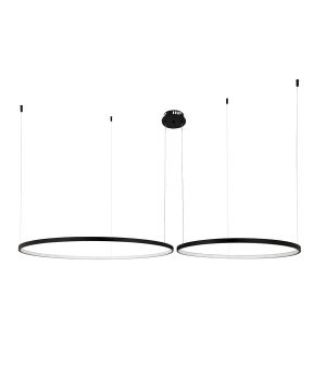 Люстра 7529832-2B BLACK LED (800+1000)