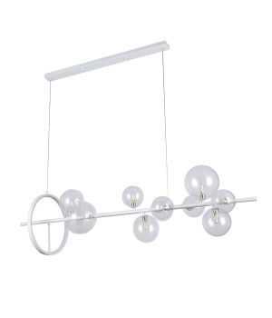 Люстра 918LP267-10 WH+CL