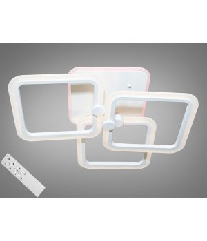 Люстра Led з пультом, диммером, підсвічуванням, чорна, 65Вт  MX2503/3S 