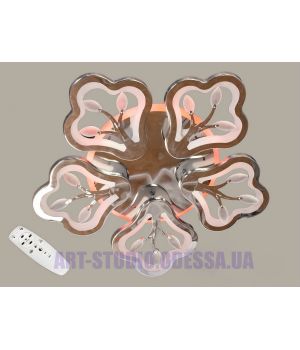 Потолочная люстра, 90W 8149/5HR LED 3color dimmer