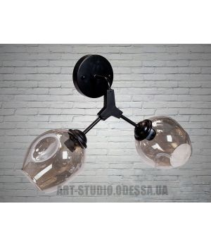 Настенно-потолочный светильник в стиле Loft 882-2BK