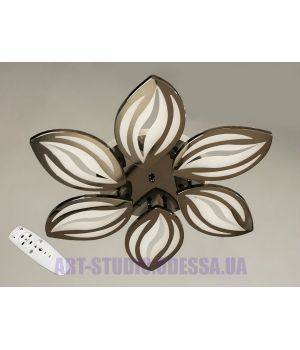 Потолочная светодиодная люстра, 105W 8092/6BHR LED 3color dimmer