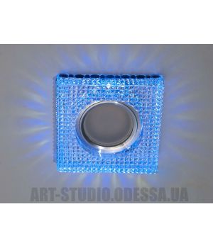 Светильник со встроенной светодиодной подсветкой 7791WH+BL