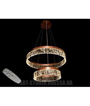 Современная светодиодная люстра с диммером, 90W 1129/350-550CF