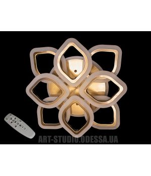 Потолочная люстра с пультом, 75W A3002/4+4BR LED 3color dimmer