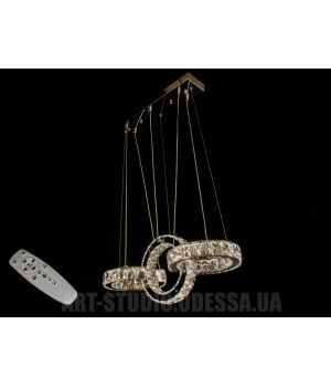 Хрустальная светодиодная люстра-подвес, 65W 729 dimmer