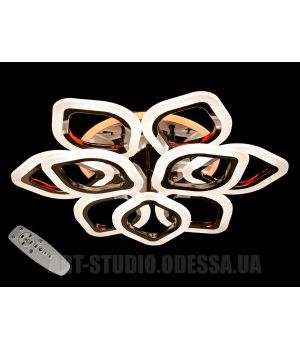 Потолочная светодиодная люстра, 125W A8073/6+3BHR LED 3color dimmer