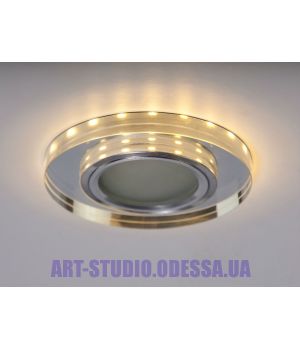 Светильник со встроенной светодиодной подсветкой 6013WH