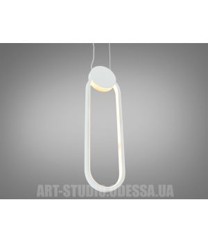 Современная светодиодная люстра, 10W 8207-C (белая)