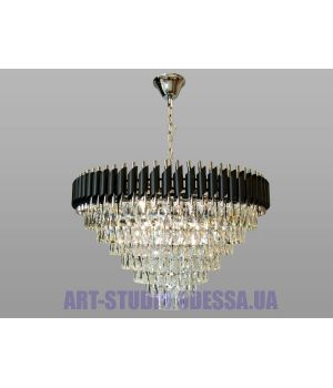 Сучасна кришталева люстра  201202/800BK+HR
