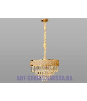 Современная хрустальная люстра L8080-500G+WH