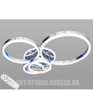 Потолочная светодиодная люстра, 110W 8174/4HR LED 3color dimmer
