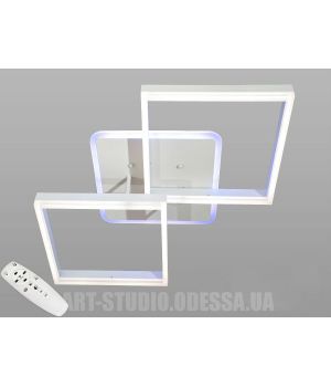 Потолочная светодиодная люстра, 90W 8300/2WH LED 3color dimmer