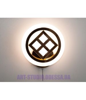 Светодиодный светильник, 20W AD8200/1G (хром,золото)