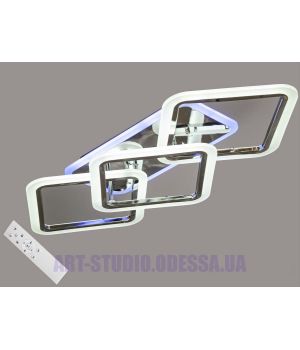Стельова LED-люстра з диммером та підсвічуванням, 70W
