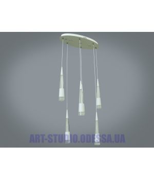 Современная светодиодная люстра, 50W 1007/6WH