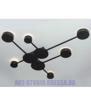 Современная светодиодная люстра, 25W 82710BK