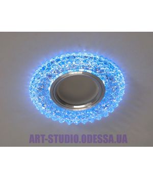 Светильник со встроенной светодиодной подсветкой 2232WH+BL