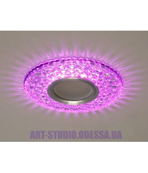 Светильник со встроенной светодиодной подсветкой 2302WH+PK
