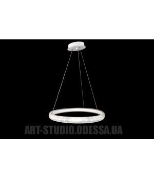 Подвесная LED люстра, 50W MD77017-600 WH (белая,коричневая)