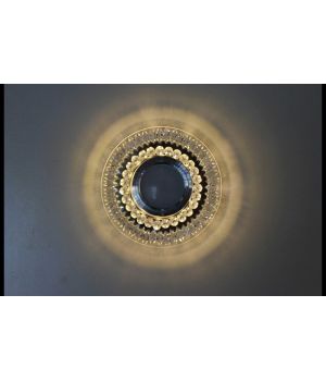 Потолочный, хрустальный точечный светильник Led подсветка корпуса XF001-WH+LED