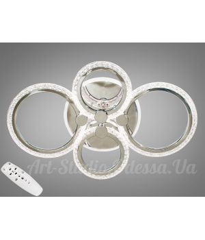 Стельова люстра Art-Studio з пультом хром , 75W A8180/4HR LED 3color dimmer
