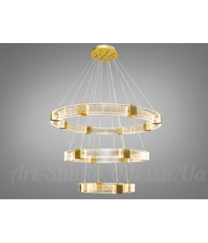 Современная светодиодная люстра, 100W  1022-400+600+800 