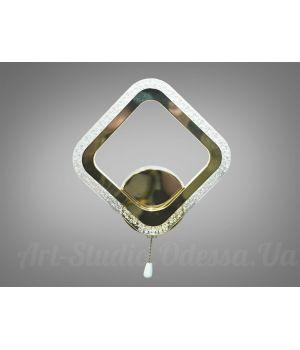 LED бра  від Art-Studio  квадрат золото 12Вт A8170/1G 
